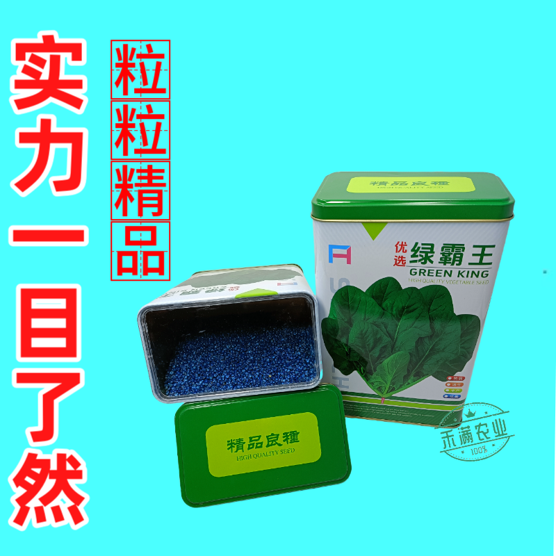 杂交一代菠菜种子直立好叶厚高产抗病耐寒耐热易种畅销优质菜