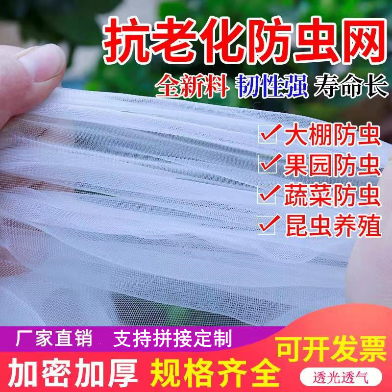 防虫网大棚专用养殖场防蚊网蛙厂聚乙烯纱网蔬菜果树脐橙围网