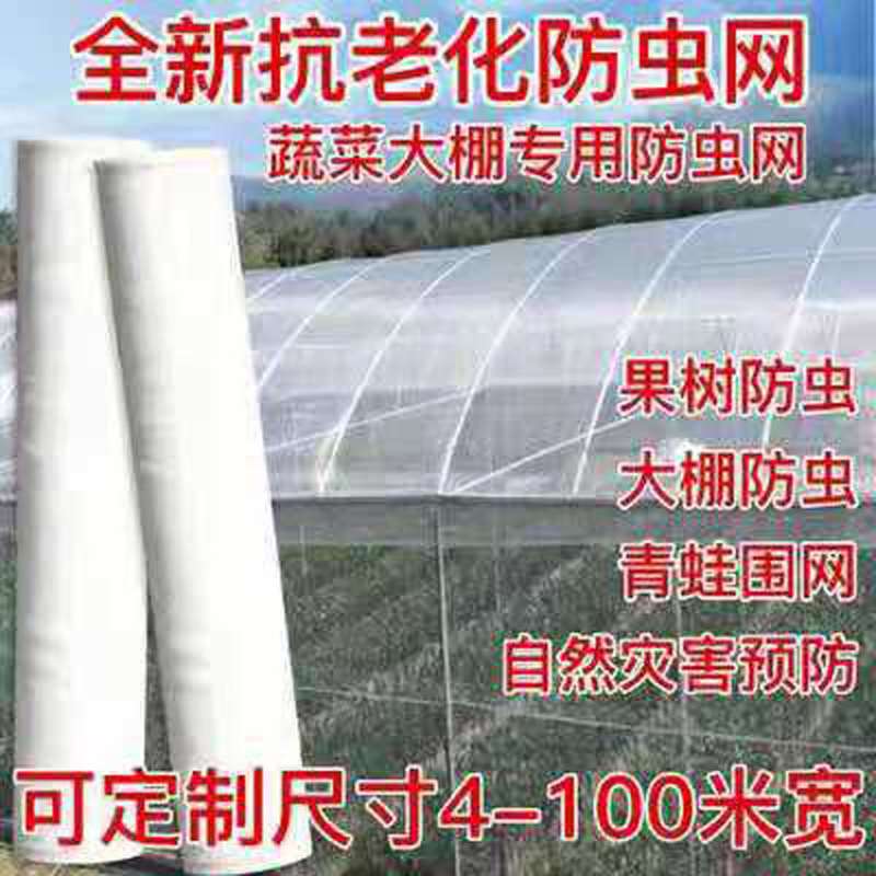 防虫网大棚专用养殖场防蚊网蛙厂聚乙烯纱网蔬菜果树脐橙围网