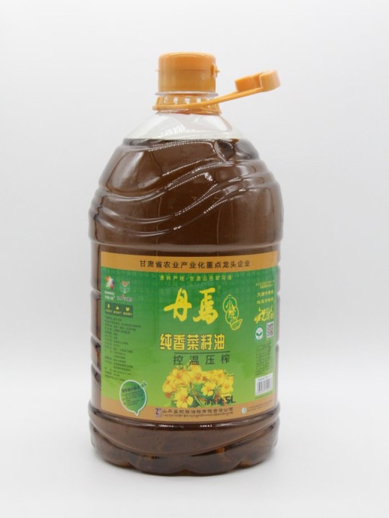 【金张掖农优品】张掖纯香菜籽油尽享美食盛宴