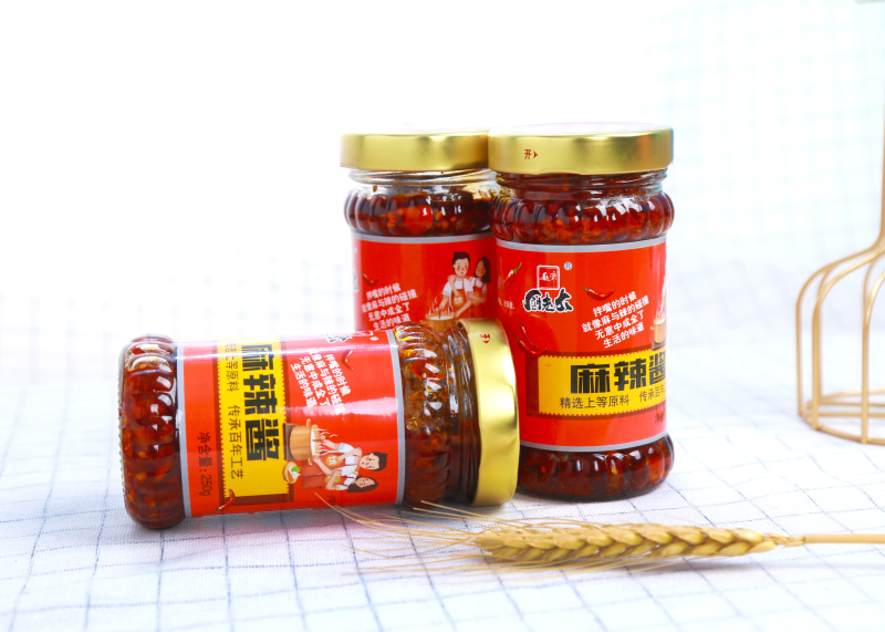【金张掖农优品】张掖麻辣酱优质原料辣而不燥