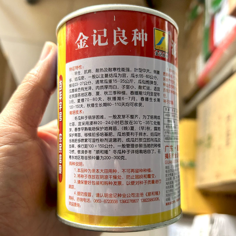 广杂交黑皮大冬瓜种子金记668肉厚耐热耐寒基地品种