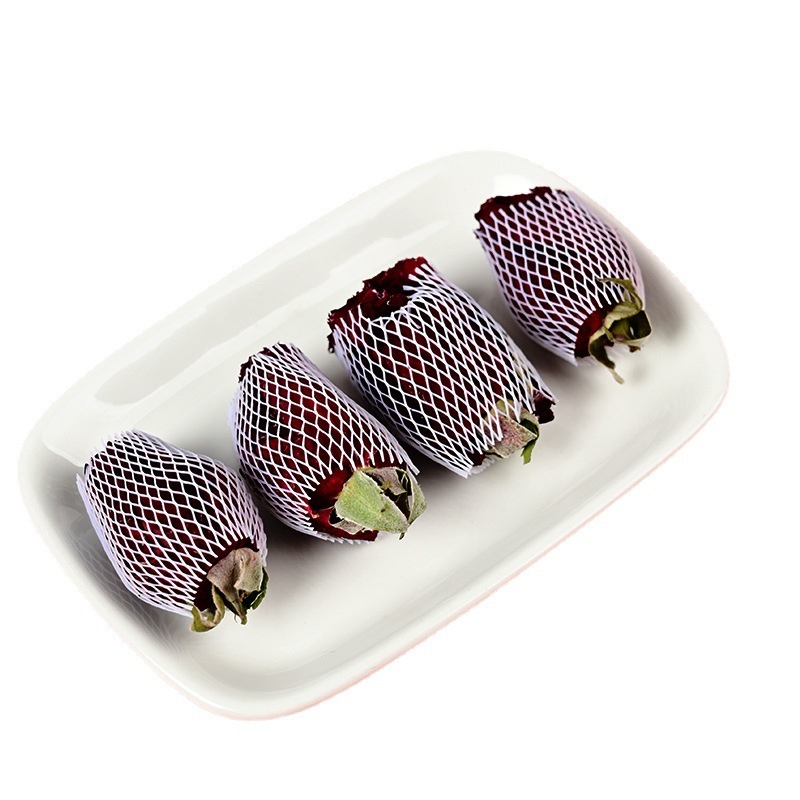 网套玫瑰花茶食用玫瑰花茶云南墨红玫瑰冻干
