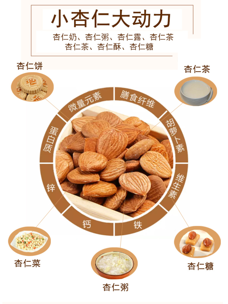 【金张掖农优品】张掖原味杏仁