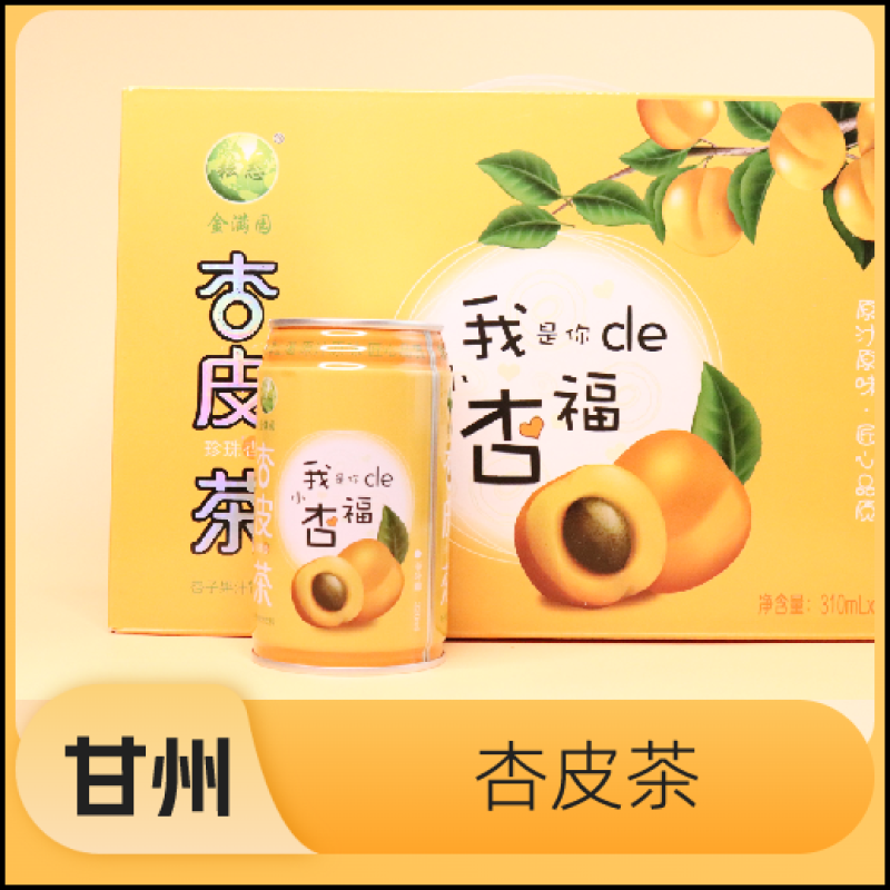 【金张掖农优品】张掖杏皮茶盒装