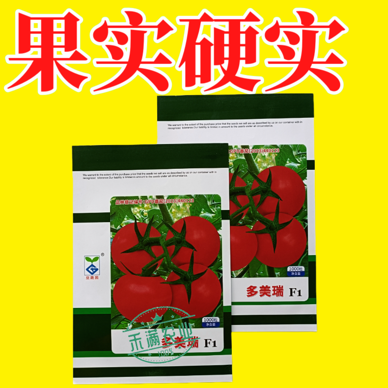 早春高端亚蔬多美瑞大红果番茄种子无限生长高产抗病西红柿大