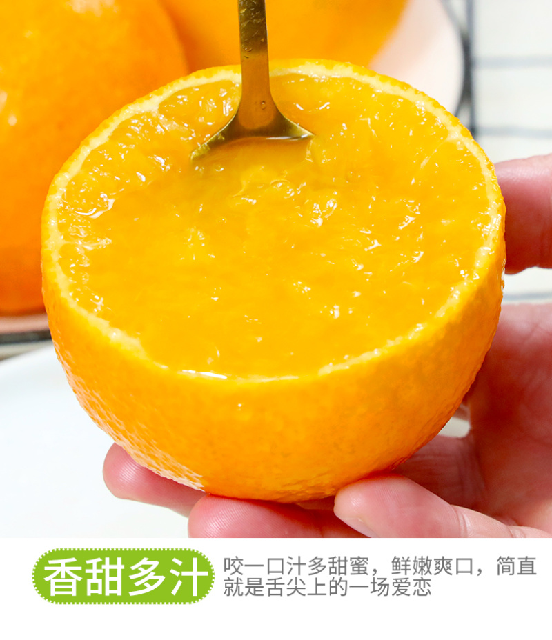 四川爱媛38号果冻橙一件代发当季薄皮橙子电商供应