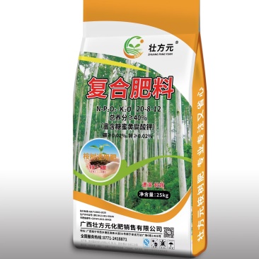 广西南宁桉树肥工厂生产40含量桉树追肥含黄腐酸钾硼锌
