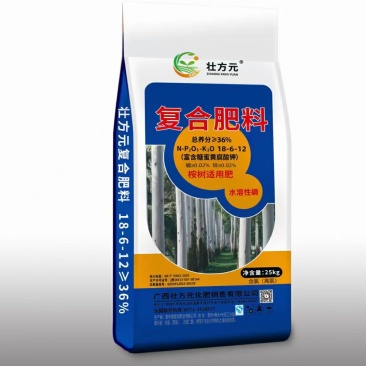 桉树肥18-6-12桉树复合肥36含量硼锌实标