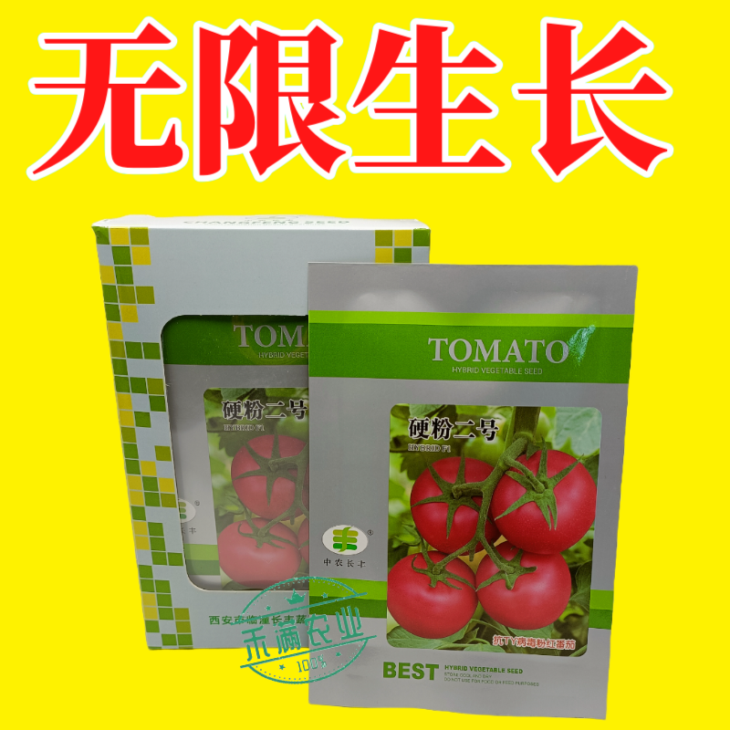 硬粉二号番茄种子早春秋延越冬西红柿种子大棚露地种硬度好抗