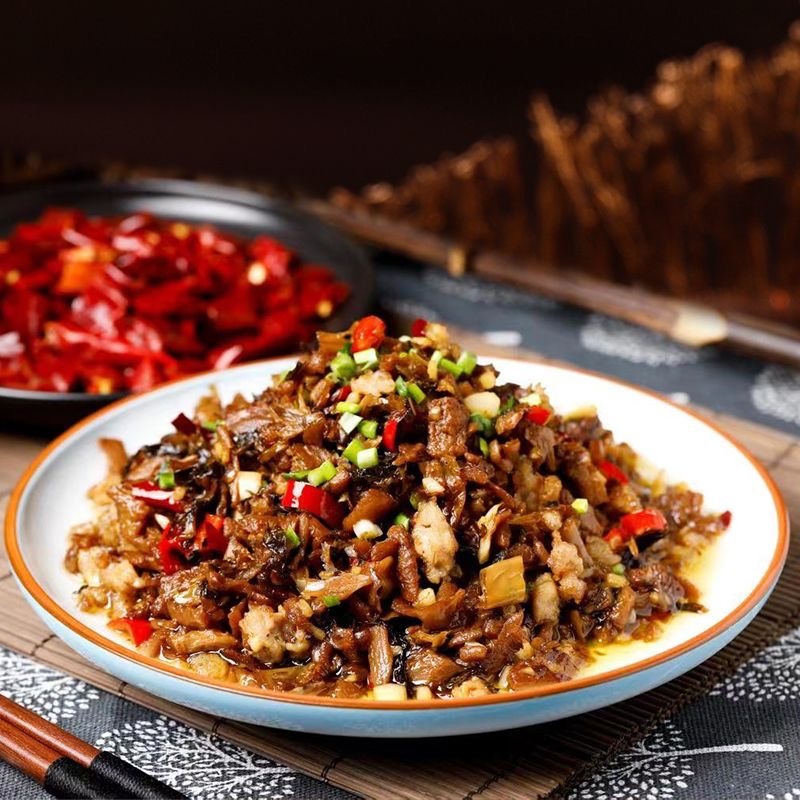 小袋装外婆菜***工厂直发可以代发可视频看货