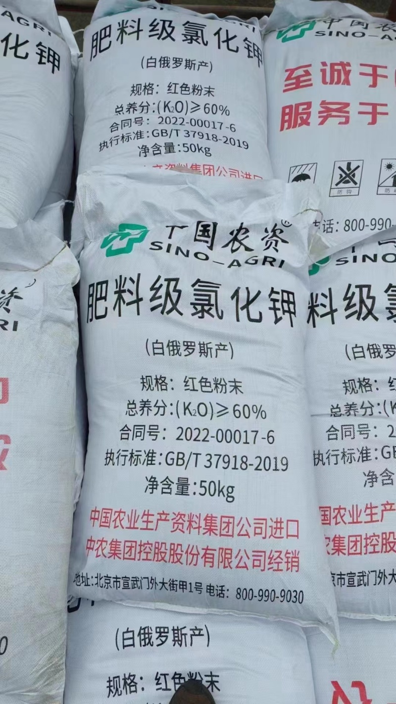 钾氯化钾品质保证厂家直供红钾白钾颗粒