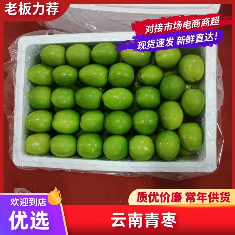 【青枣】云南青枣/产地货源/整车发货/价格便宜/欢迎来电