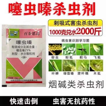 25%噻虫嗪水稻飞虱盲蝽蟓杀虫剂韭蛆药噻虫嗪稻飞虱盲蝽蟓
