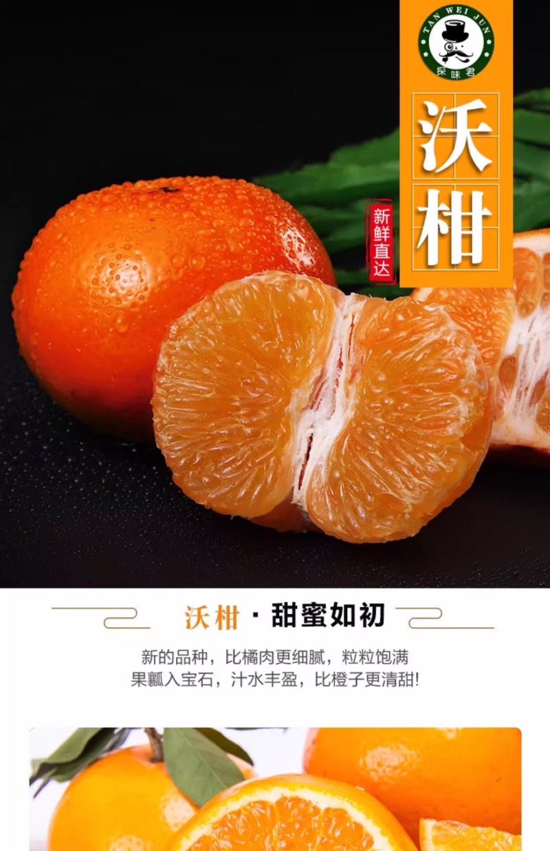 广西精品沃柑大量上市新鲜水果当季承接电商一件代发