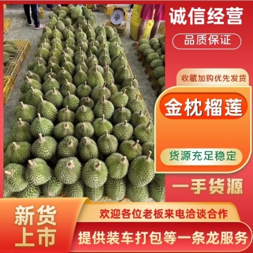 干尧榴莲榴莲产地直发软糯香甜对接二批三批市场等