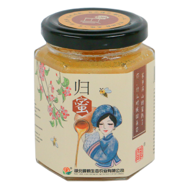 正宗恩施土蜂蜜木桶百花蜜野生农家自产成熟结晶蜜