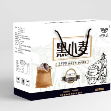 黑小麦粗粮面粉厂家直销对接合作商欢迎各地老板洽谈合作