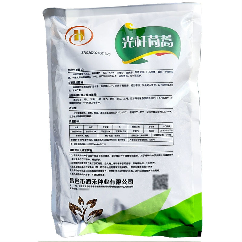 光杆茼蒿种子500g散装四季小叶茼蒿籽丰产美味皇帝菜四季