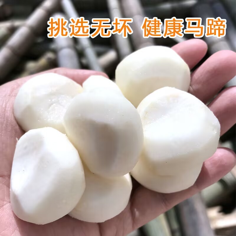 去皮马蹄当日现削现发够新鲜真空包装马蹄源头货源