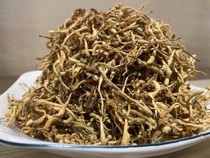金银花产品实拍自然晾晒量大从优