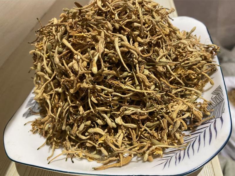金银花产品实拍自然晾晒量大从优