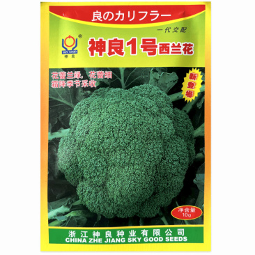 神良1号西兰花种子花蕾兰绿耐热耐寒绿菜花70天花菜