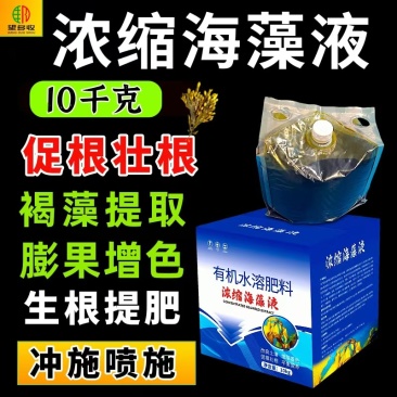 浓缩海藻液促根壮根膨果壮果好原料防寒抗冻深海能量