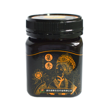 湖北恩施土蜂蜜集秀250g/瓶农家自产木桶自然百花结晶蜜