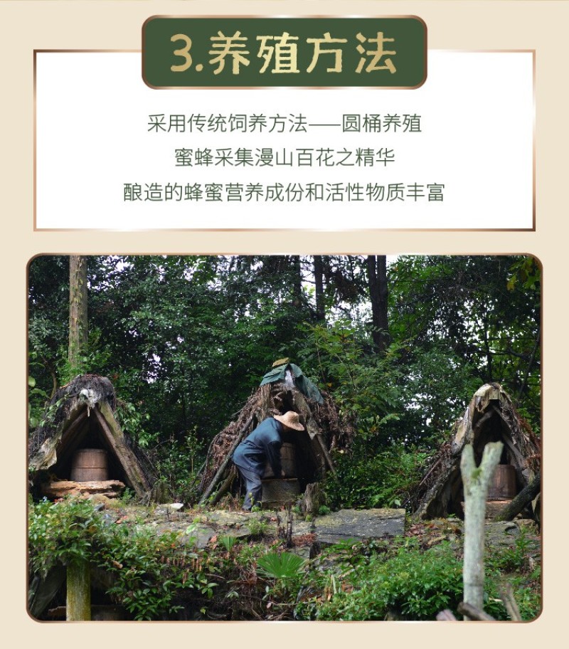 恩施鹤峰土蜂蜜农家自产圆桶高山成熟结晶百花蜜知恩蜜报特产