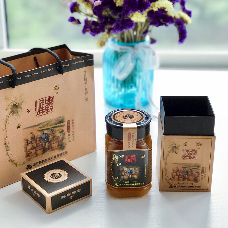 湖北恩施特产土蜂蜜圆桶自产正宗结晶蜂蜜百花蜜