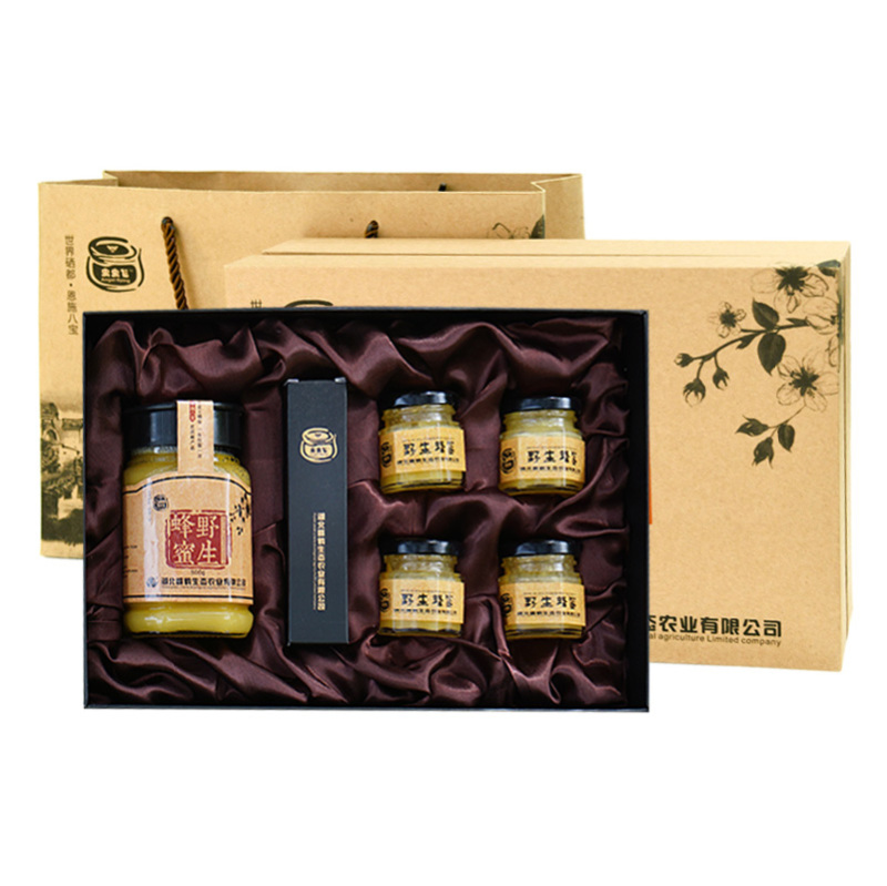湖北恩施鹤峰高山崖蜜土蜂蜜冬蜜百花蜜送礼礼盒装结晶蜂蜜