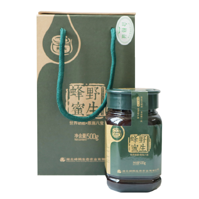 湖北恩施鹤峰土蜂蜜圆桶结晶蜂蜜农家自产高山放养蜂蜜