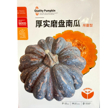 厚实磨盘南瓜种子扁厚有沟肉食紧密