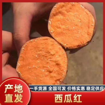 河南开封祥符区西瓜红红薯产地直销价格美丽