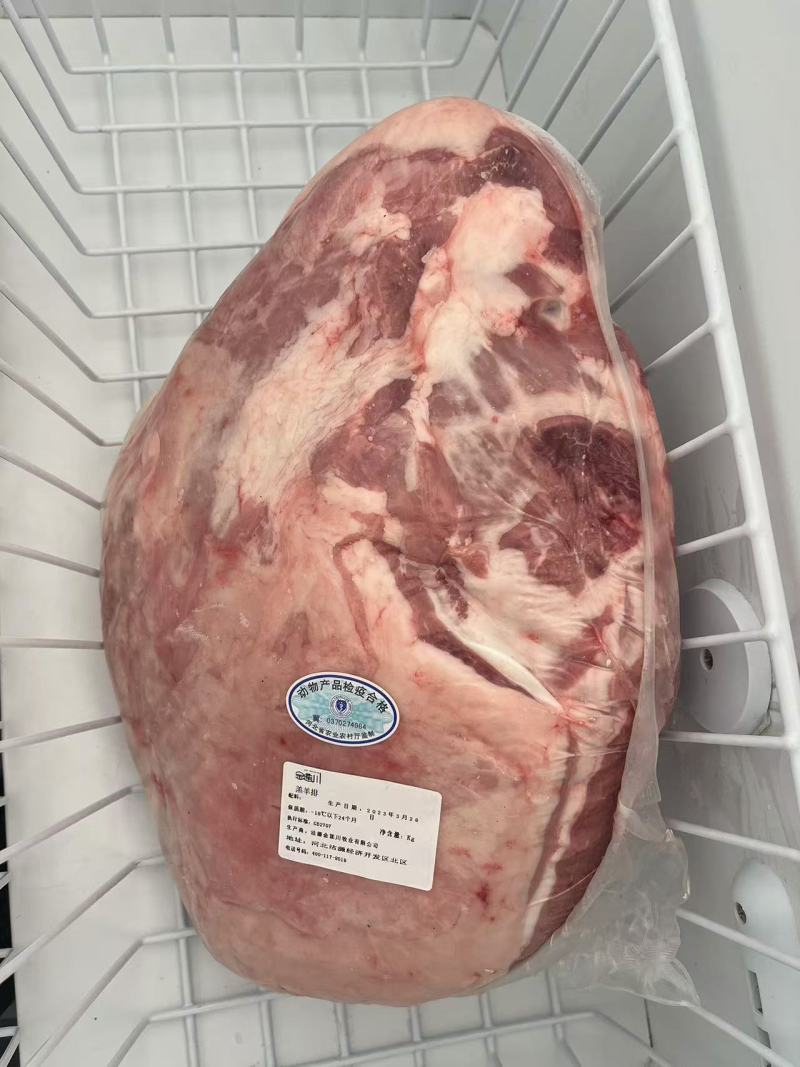 坝上草原精品羔羊肉卷肉质鲜美欢迎各位老板前来选购