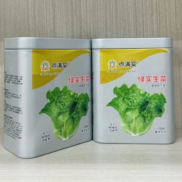 绿实兰结球生菜种子耐抽苔直立亮绿型耐热净菜率高