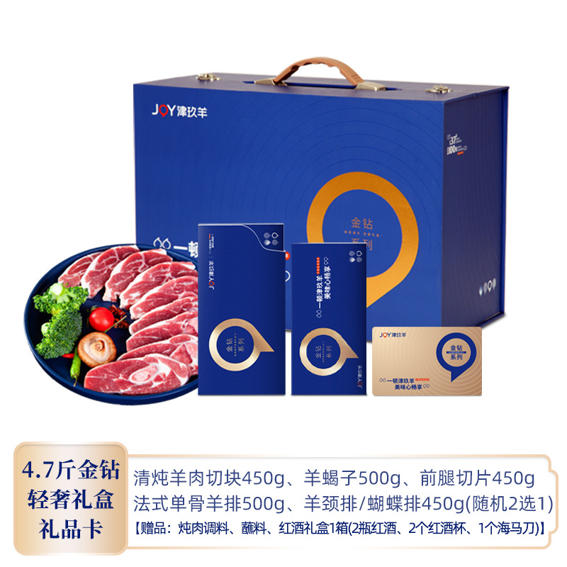 盐池滩羊金钻轻奢礼盒礼品卡提货卡购物卡刮刮卡羊肉羊蝎子羊