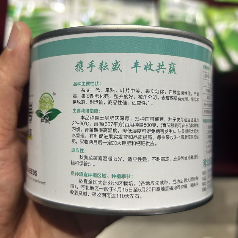 凌云6六号水果黄秋葵种子高产抗病条形基地大田专用秋葵种