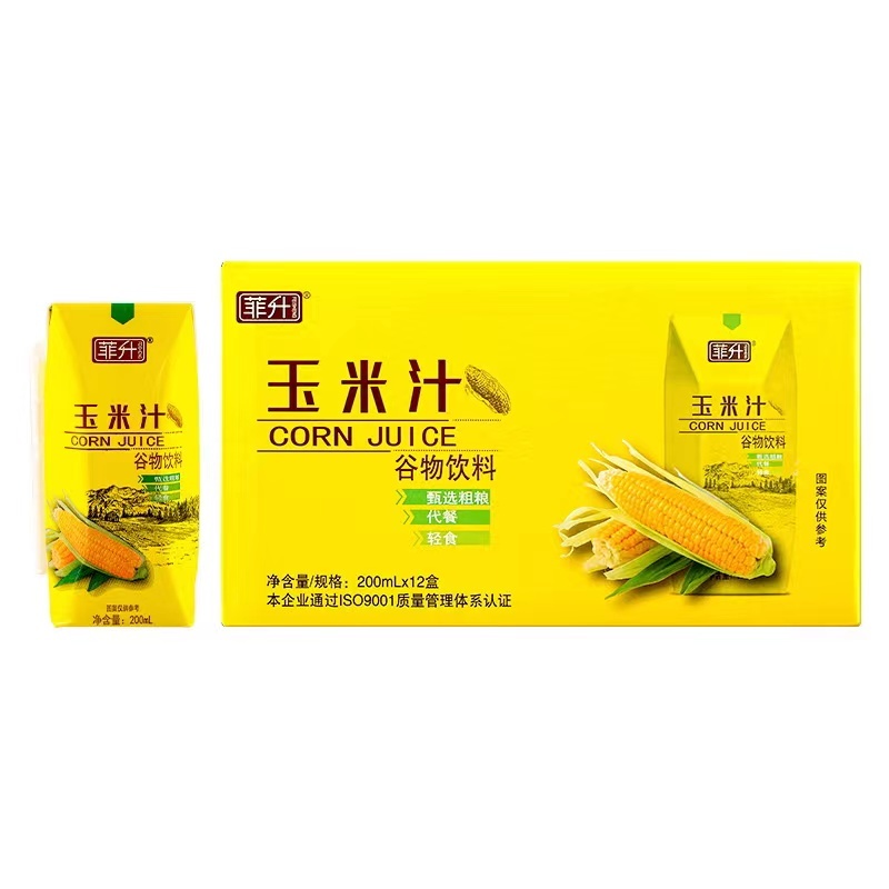 醇香玉米汁谷物饮料优选上好玉米