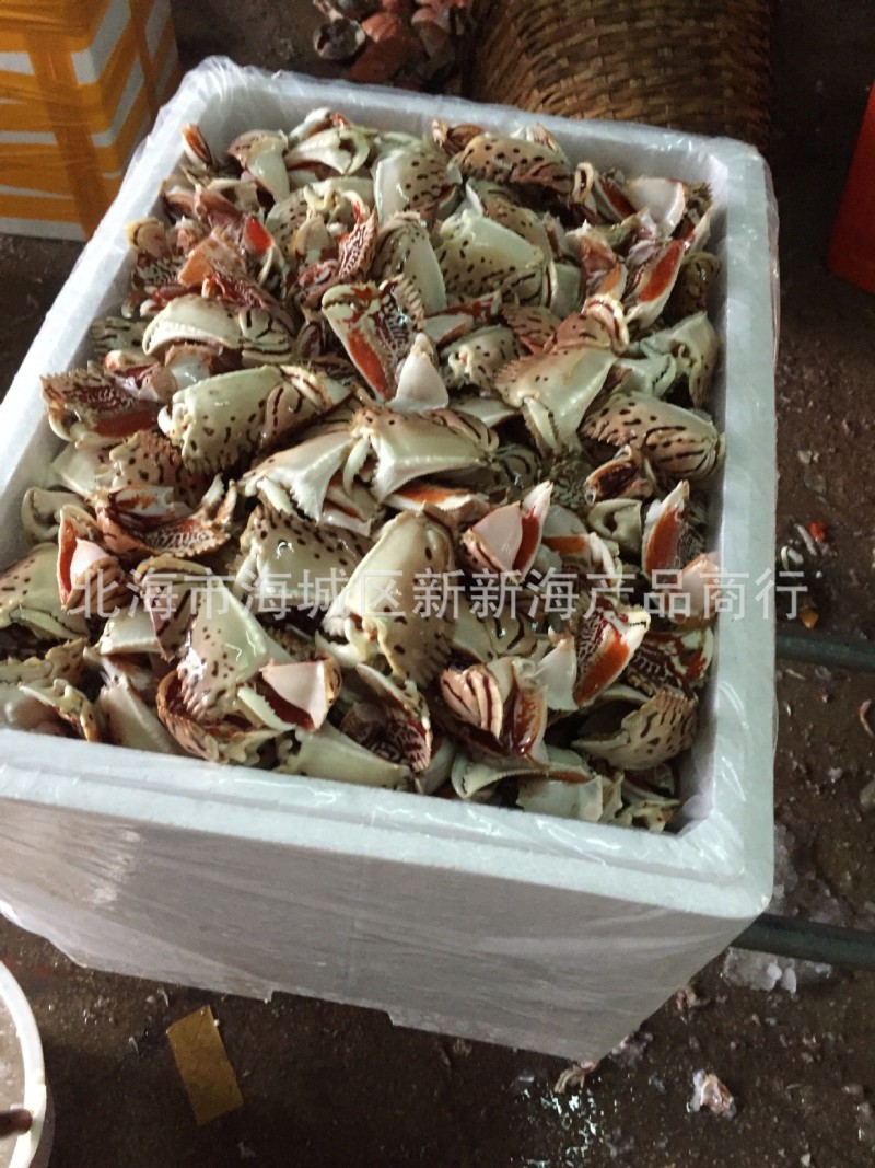 元宝蟹脚面包蟹脚虎纹蟹脚大号10kg/箱