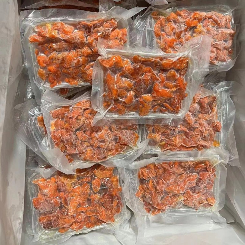 蟹黄现拆梭子蟹蟹黄海蟹黄蟹膏冷冻新鲜蟹黄蟹粉秃黄油蟹黄饺