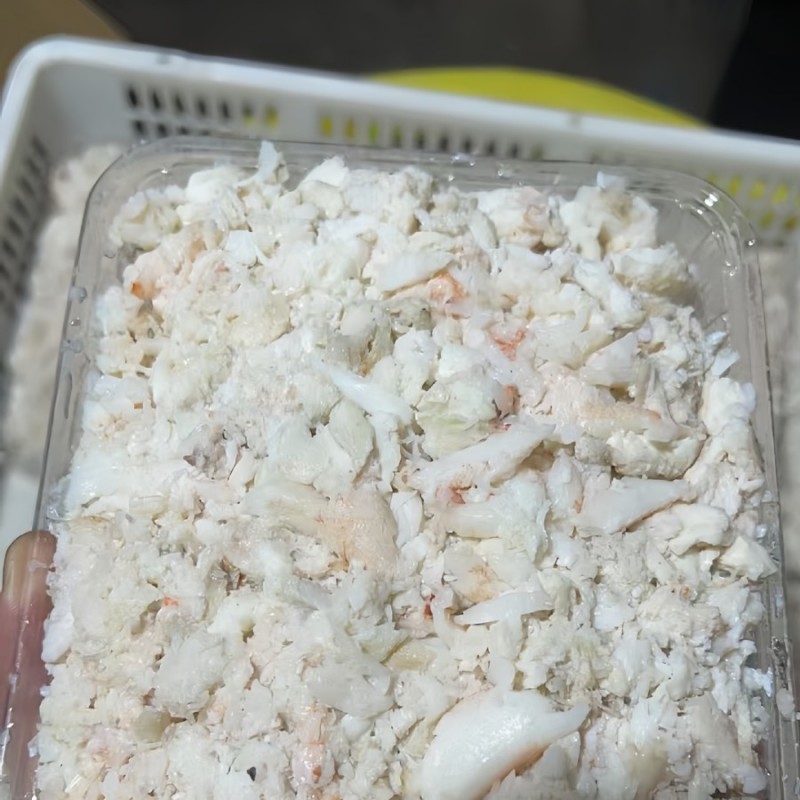深海梭子蟹肉螃蟹肉蟹身肉蟹碎肉花蟹肉蟹肉酒店
