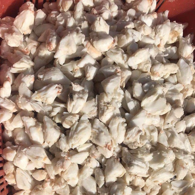 深海梭子蟹蟹肉花蟹肉螃蟹肉蟹腿肉圆心肉酒店餐饮原料
