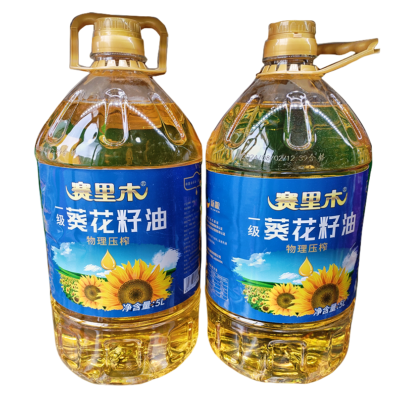 葵花籽油新疆特产炒菜家用瓜子油物理压榨食用油