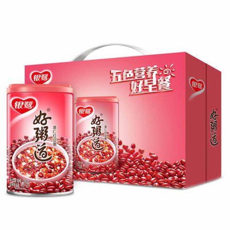 银鹭好粥道薏仁红豆280g