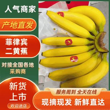 特价精品菲律宾进口香蕉,香甜软糯,保质保量,可发全国。