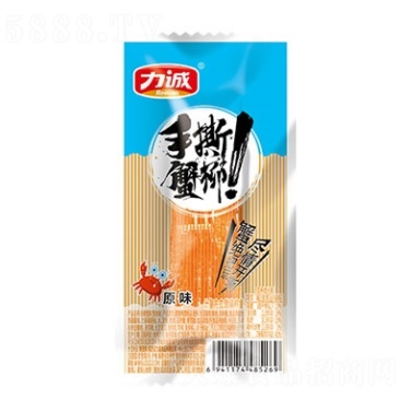 力诚手撕蟹味柳（原味）26g