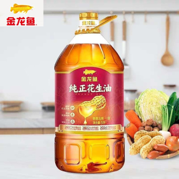 金龙鱼纯正花生油5L