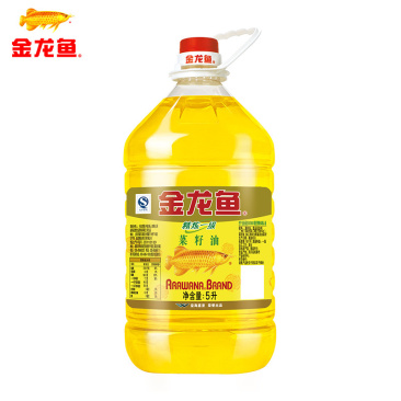 5L金龙鱼精炼一级菜籽油